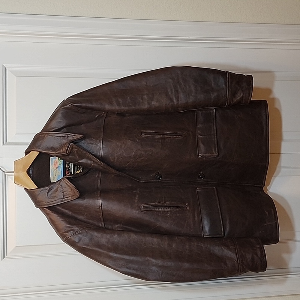 Aero Leather Barn Jacket